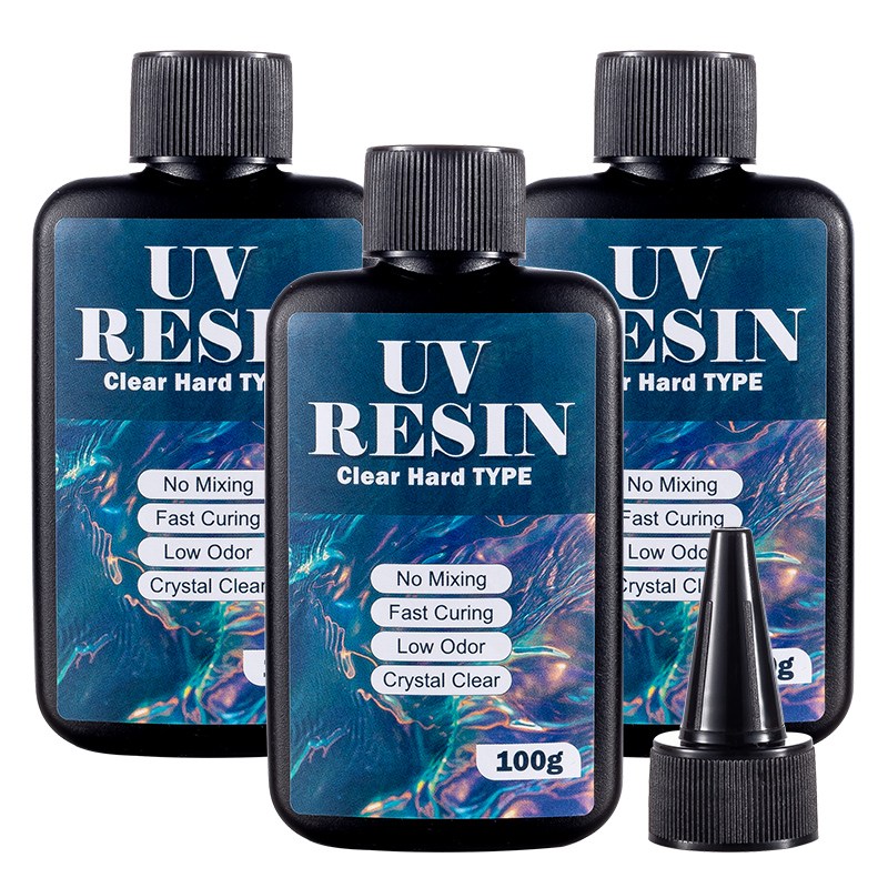 Resin Color Paste - 100/200/300g UV Resin Hard Type Crystal