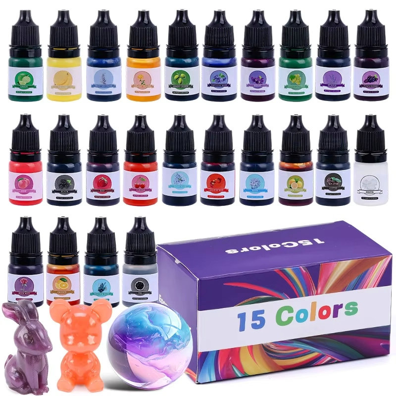Resin Color Paste - Epoxy Resin Color Pigment 24 Vivid
