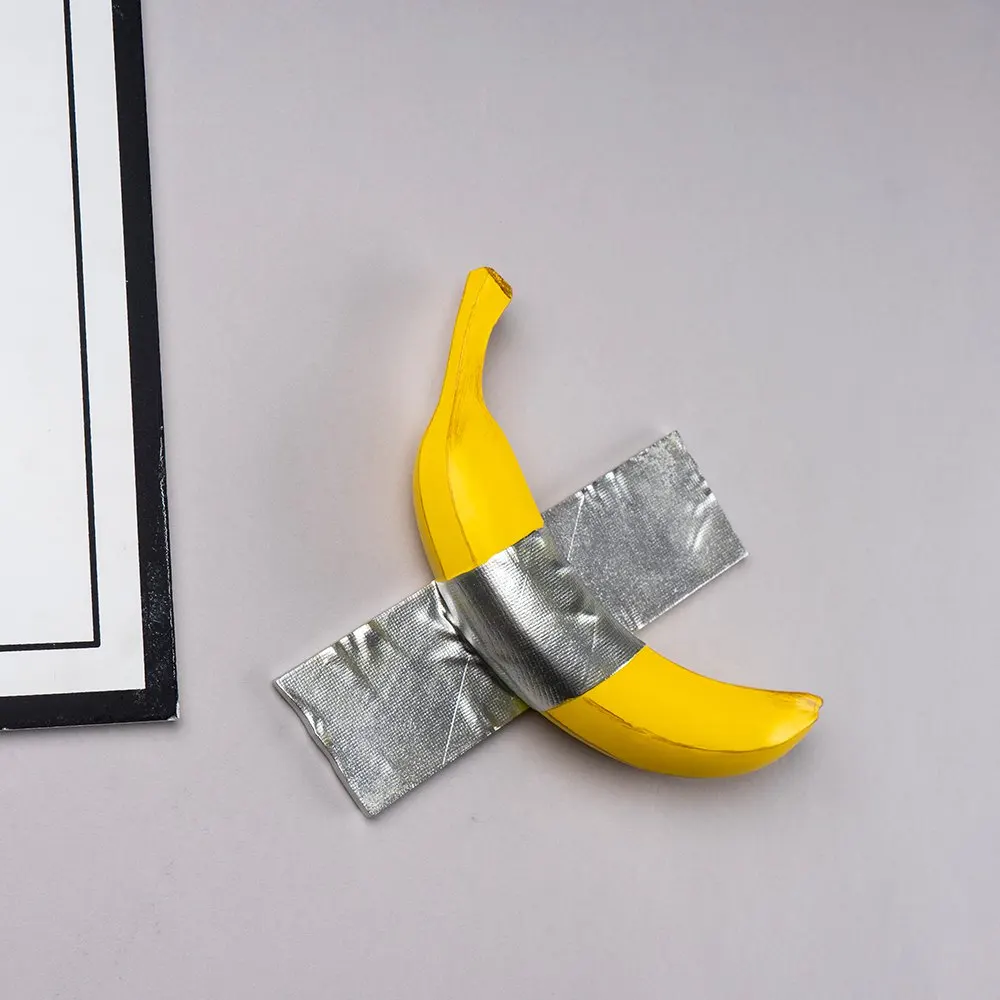 Resin Art Kitchen - Resin Tape Banana Comedian Figurine Wall