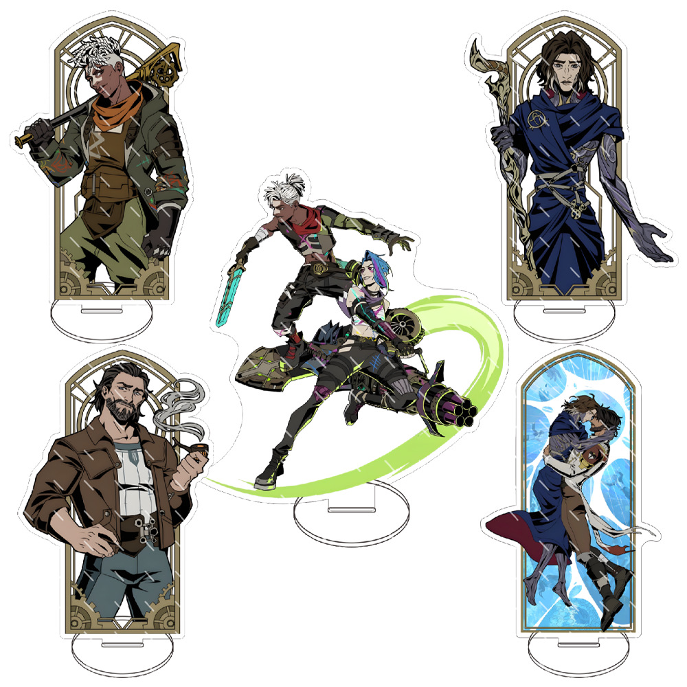 Resin Art Things - Arcane：League of Legends Acrylic Game Stand