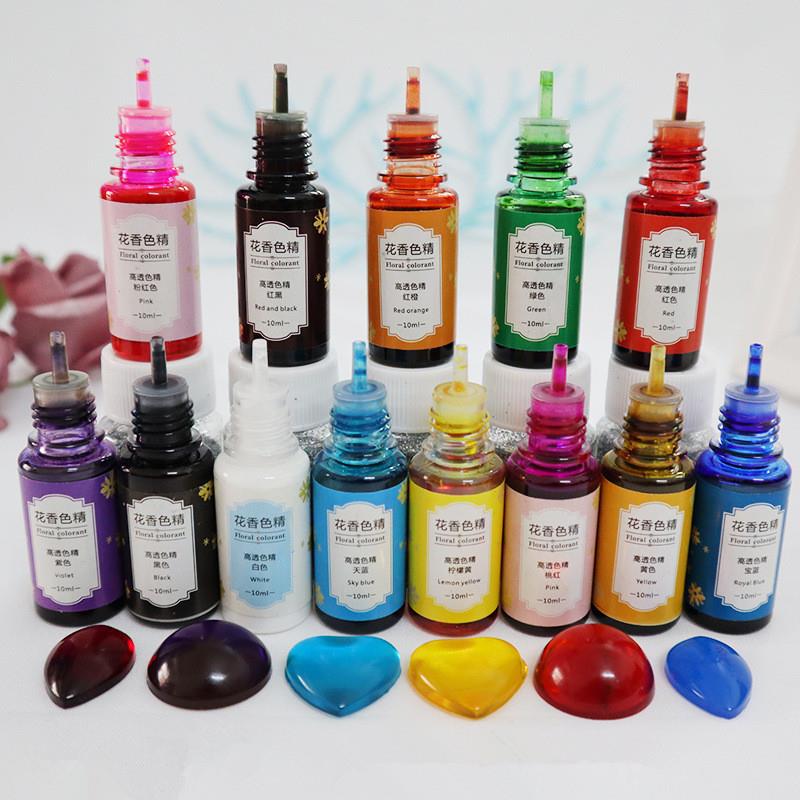 Resin Pigment Alcohol Ink - 10ml Epoxy Resin Diffusion Pigment Epoxy
