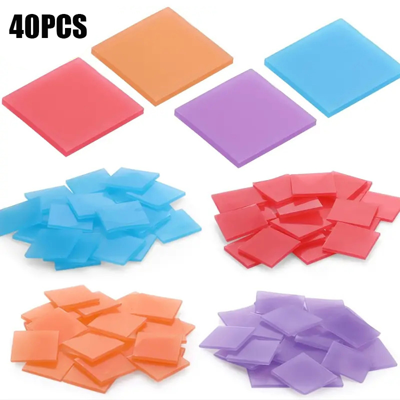 Resin Art Clay - 40Pcs Diamond Painting Wax Clay, Nail