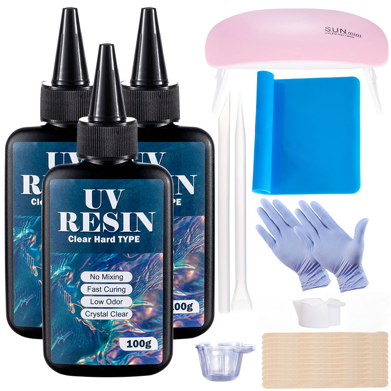 Resin Color Paste - 100g/250g Clear UV Resin Hard Type