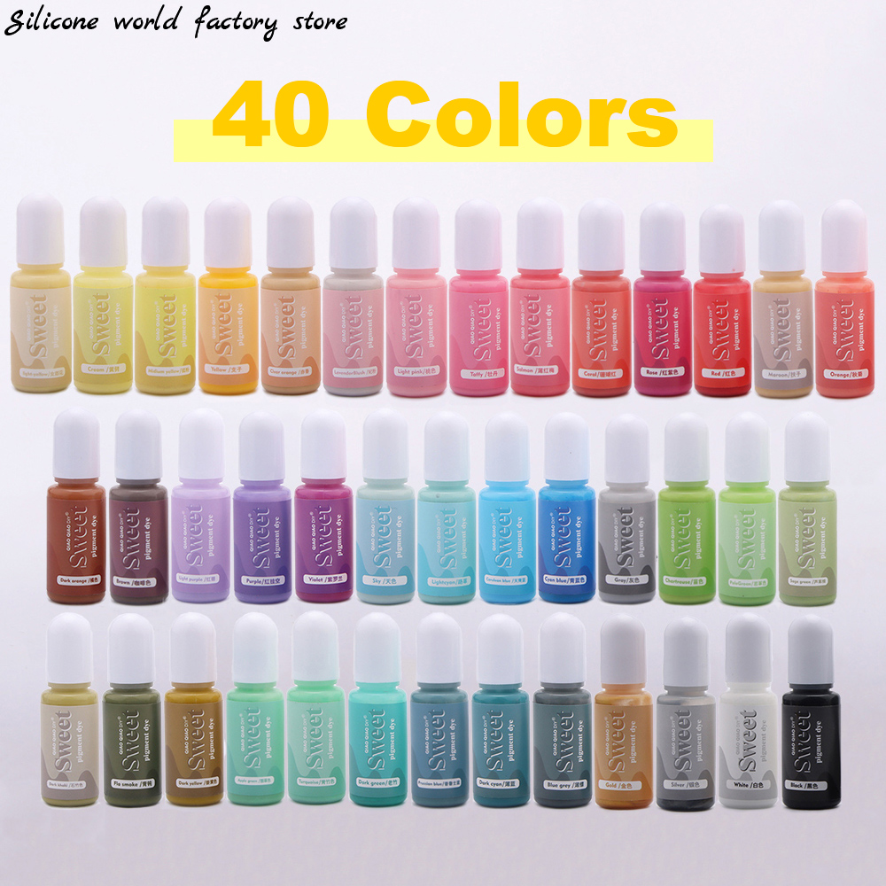 Silicone World 10ML Solid Colo - Resin Pigment Alcohol Ink recension och pris