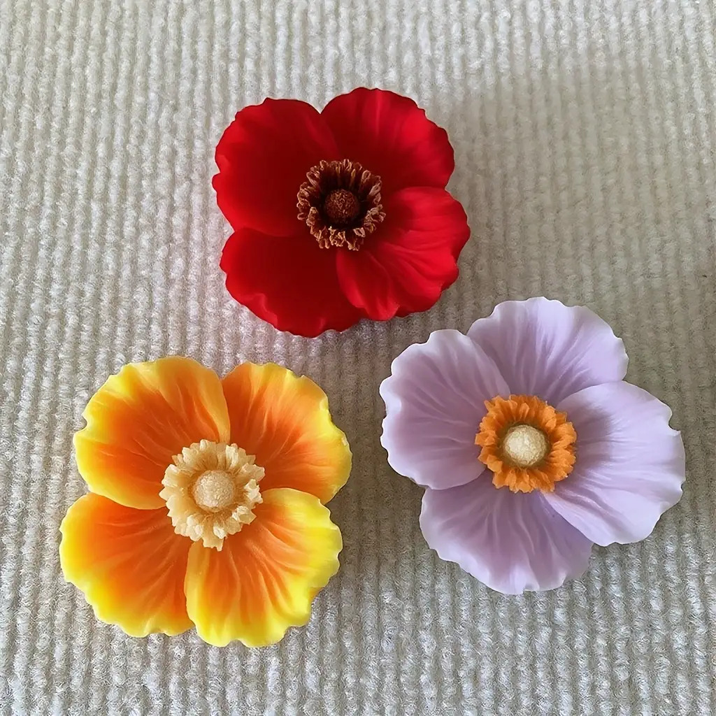 Flower Silicone Candle Mold, C - Resin Art Clay recension och pris