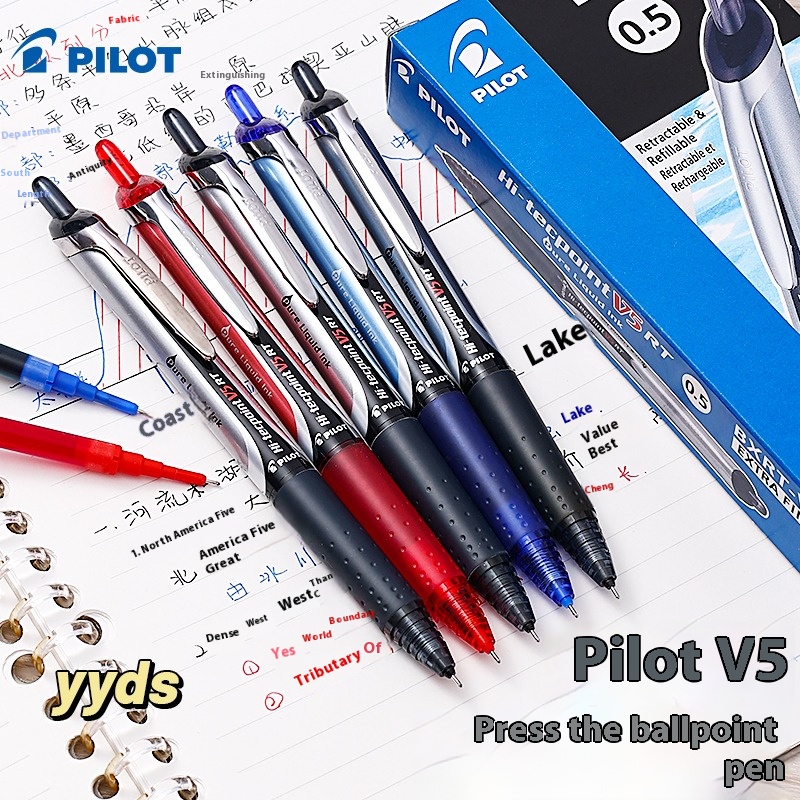 Japan PILOT Gel Ink Pen 0.5 BX - Pilot Pen V5 recension och pris