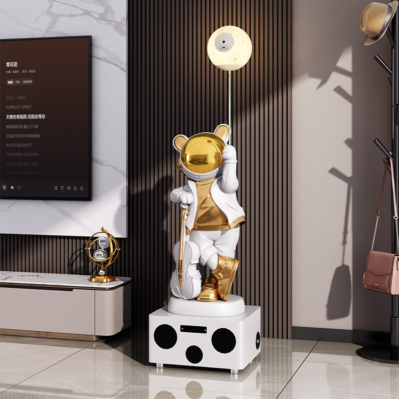 Home Decor 136CM Rabbit Astron - Resin Art Gift For Birthday recension och pris
