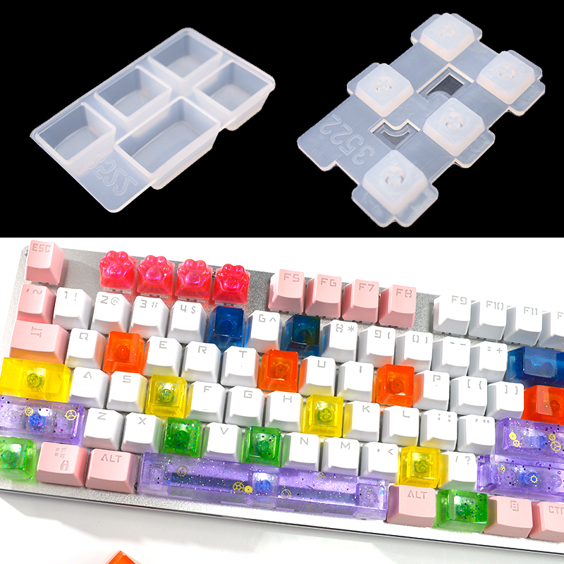Key Cap Resin Mold Silicone Ke - Resin Art Equipment recension och pris