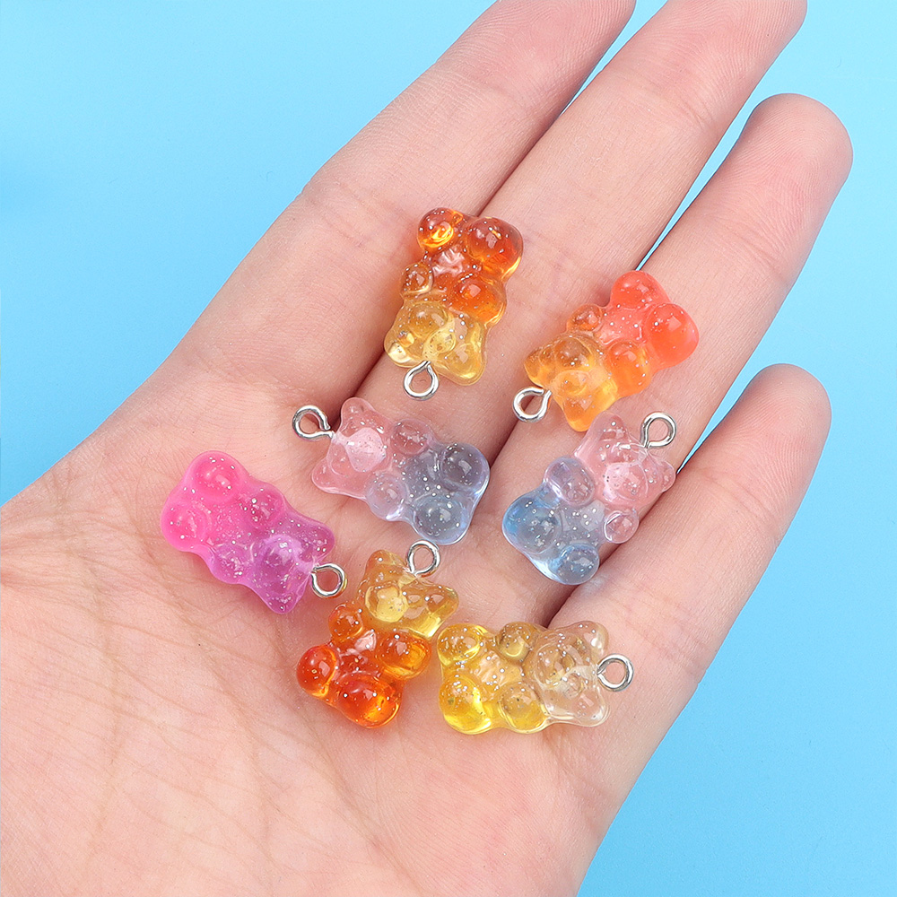 DW82 10Pcs Dual Color Resin Be - Resin Art Bracelet recension och pris