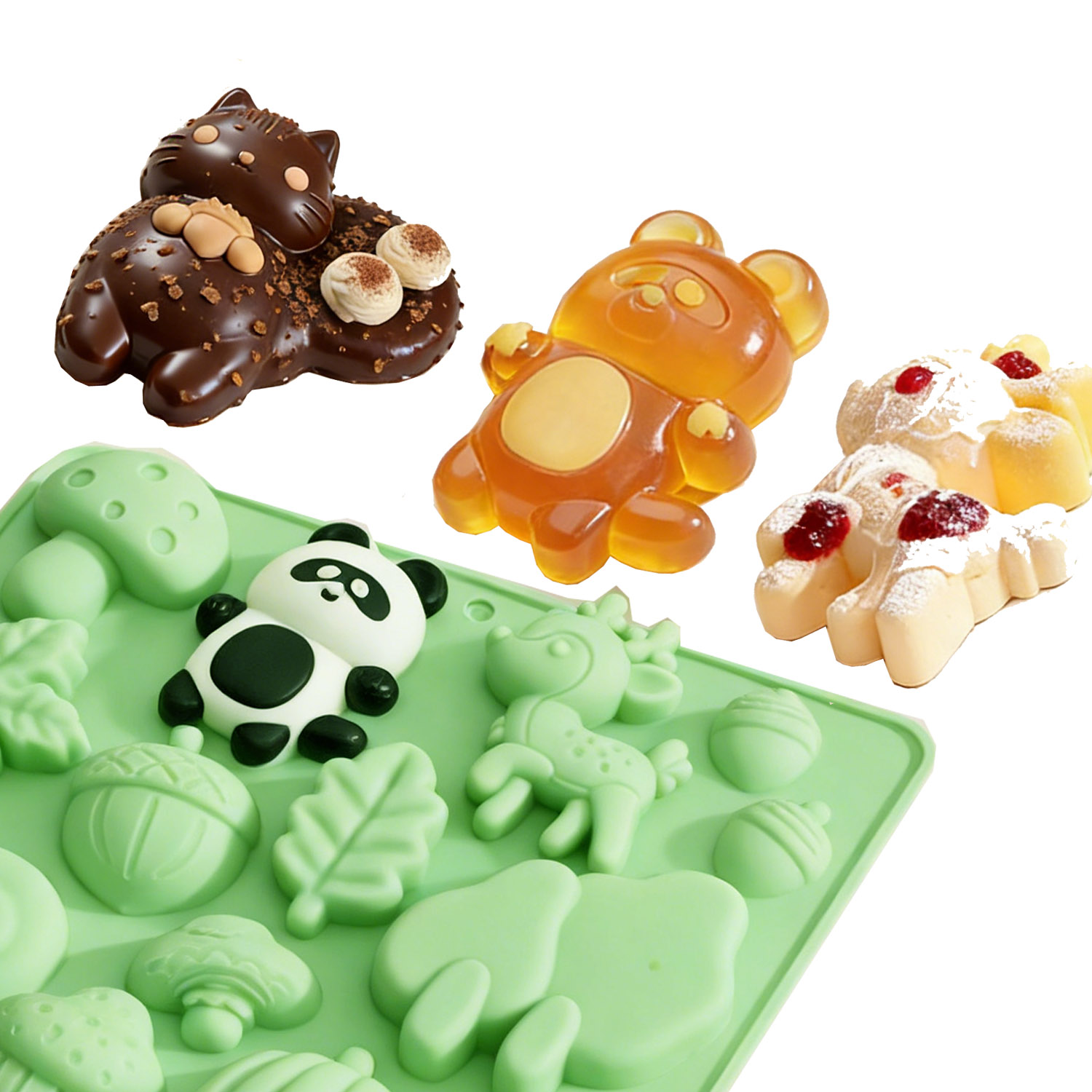 1 Silicone Cake Mold in the Sh - Resin Art Things recension och pris