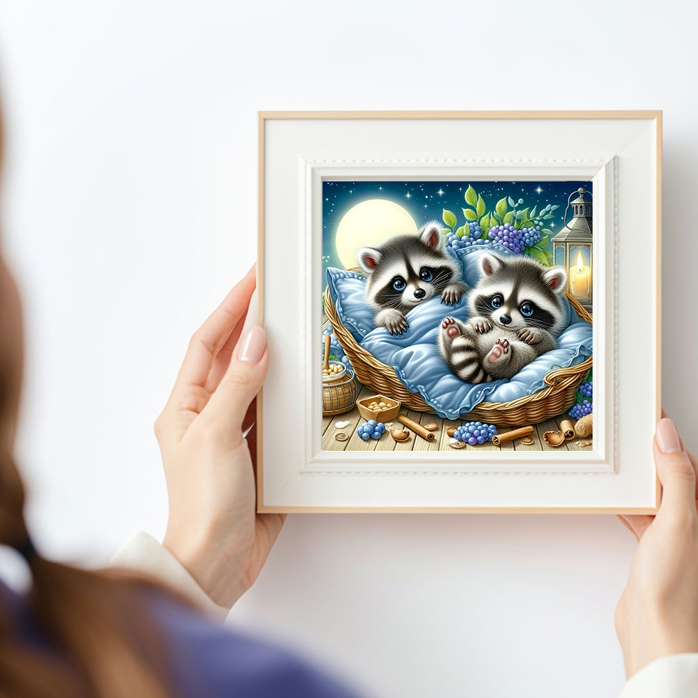 Frameless, Full Square Round D - Resin Art Of Flowers recension och pris