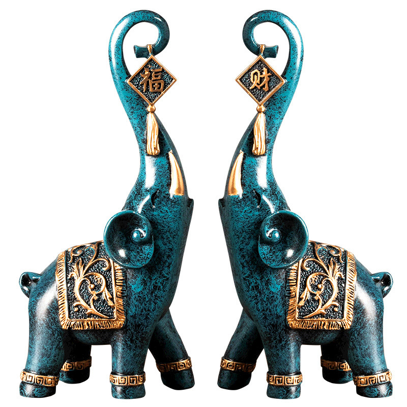 One Pair Chinese Style Lucky W - Resin Art Wedding Gift recension och pris