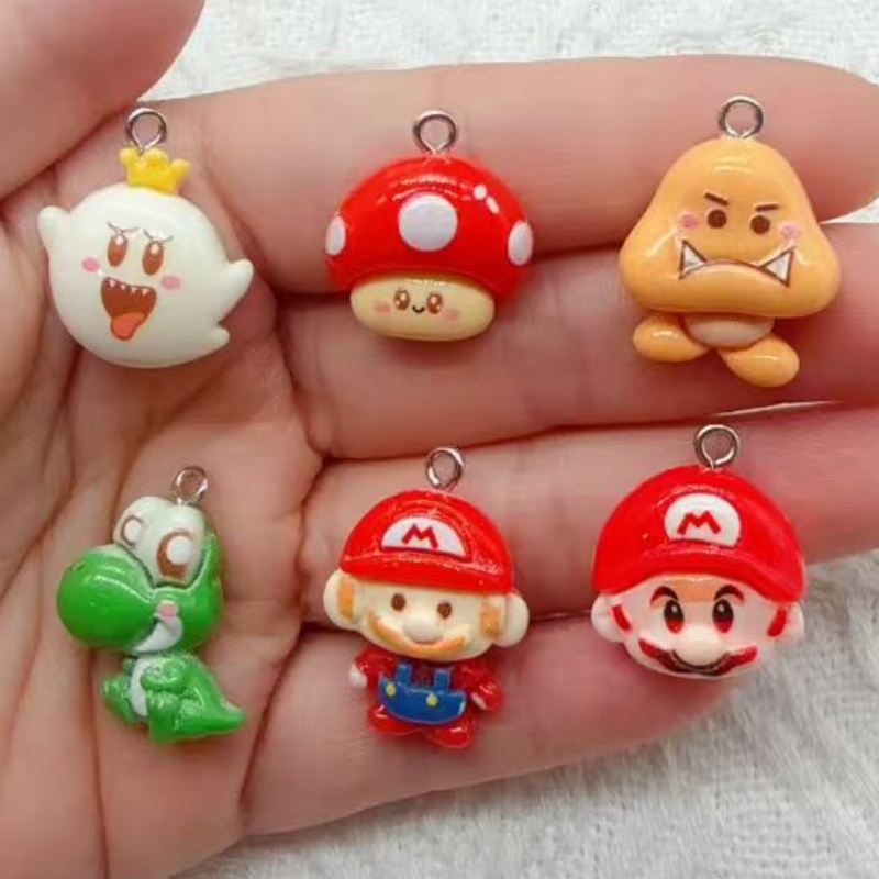 10pcs resin cartoon pendant, D - Resin Art Kits For Adults recension och pris