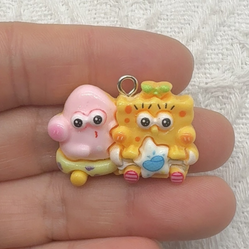 10pcs cartoon resin pendant, D - Resin Art Kits For Adults recension och pris