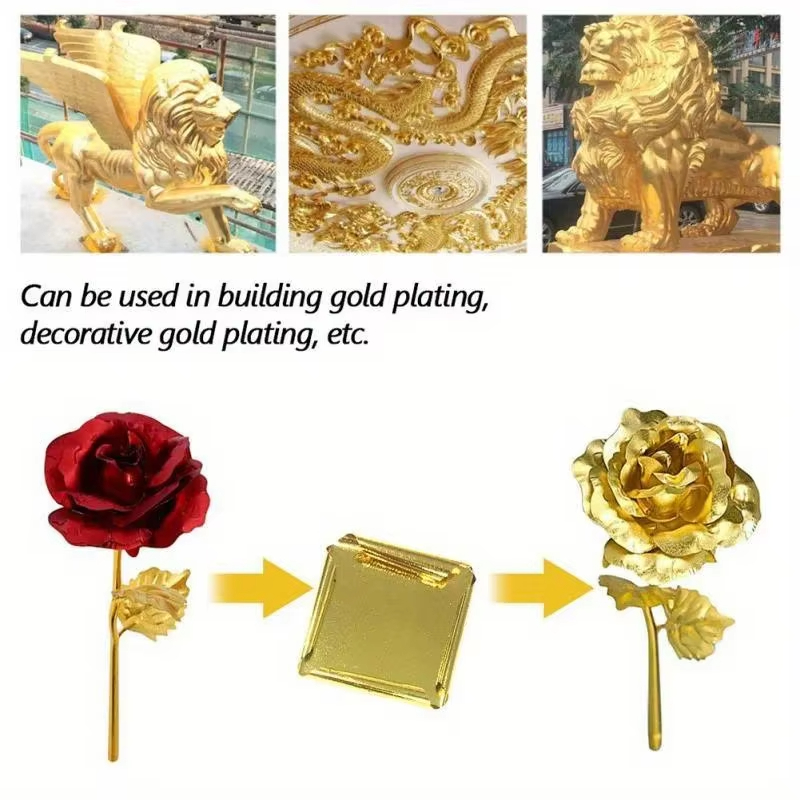 100pcs Imitation Gold Sliver C - Resin Art Wedding Gift recension och pris