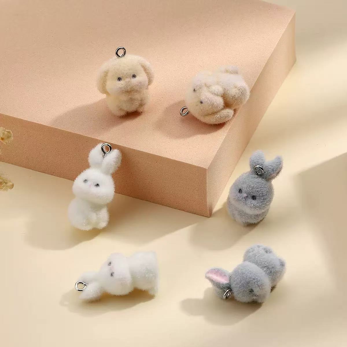 10pcs Flocking Little Rabbit R - Resin Art Kits For Adults recension och pris